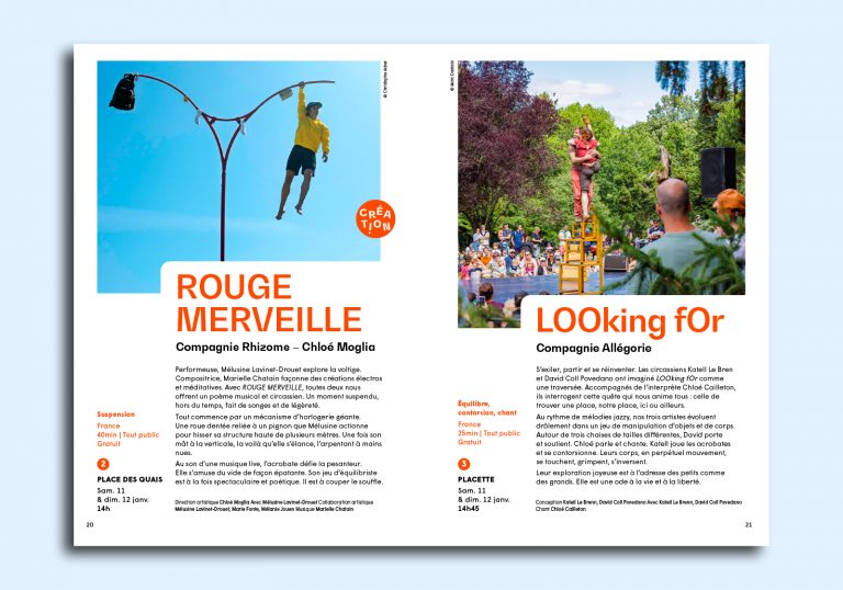 Biennale des arts du cirque (BIAC) : rédaction des textes