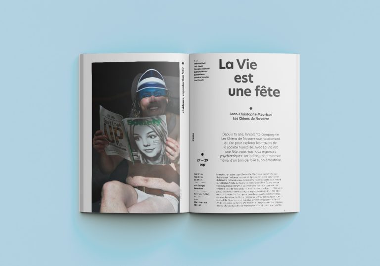 Brochures de saison de la MC2 Grenoble : rédaction des textes