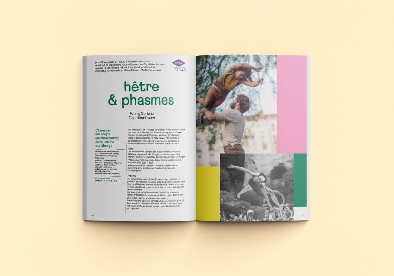 Brochures de saison du Théâtre de Narbonne : rédaction des textes